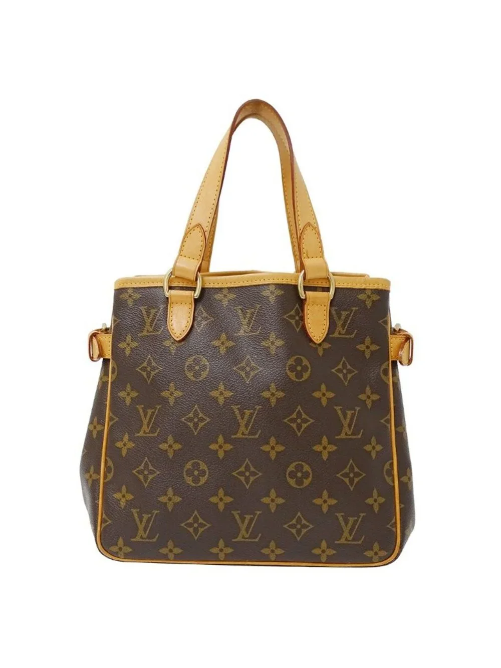 Louis Vuitton Tote Monogram Canvas Batignolles Brown Handbag Going Out Adults